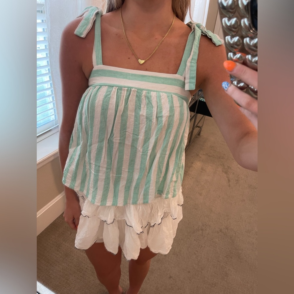 Stoney Clover/Target, XXS, Turquoise&White